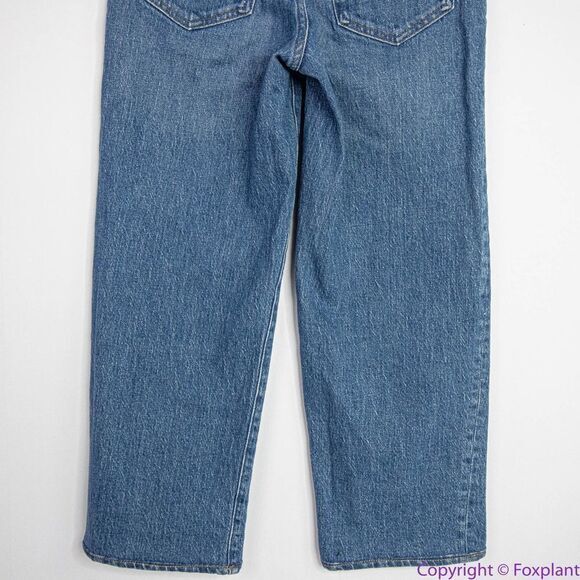 NEW Madewell The Petite Perfect Vintage Wide-Leg Jean in Leifland Wash, 23P‎ - Picture 10 of 15